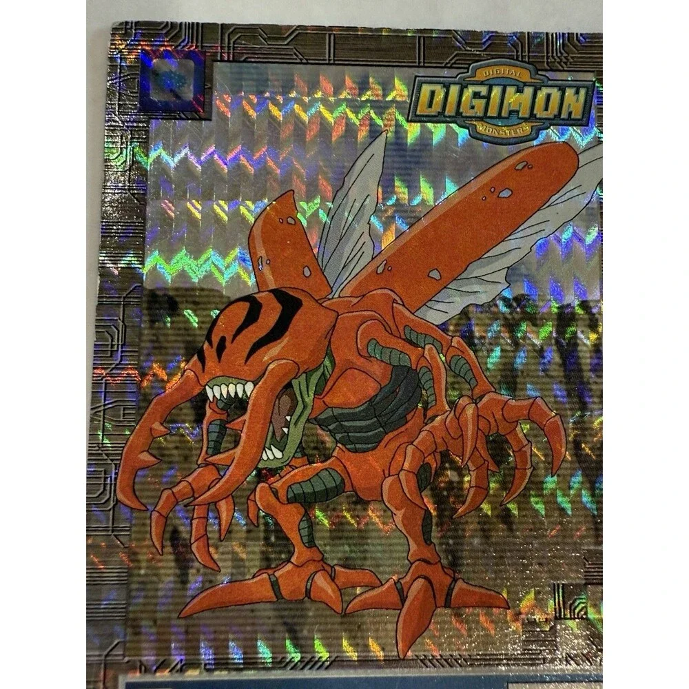 Digimon‎ DP50 #15 Kuwagamon Hologram Card Upper Deck Animated 18/34 HTF
